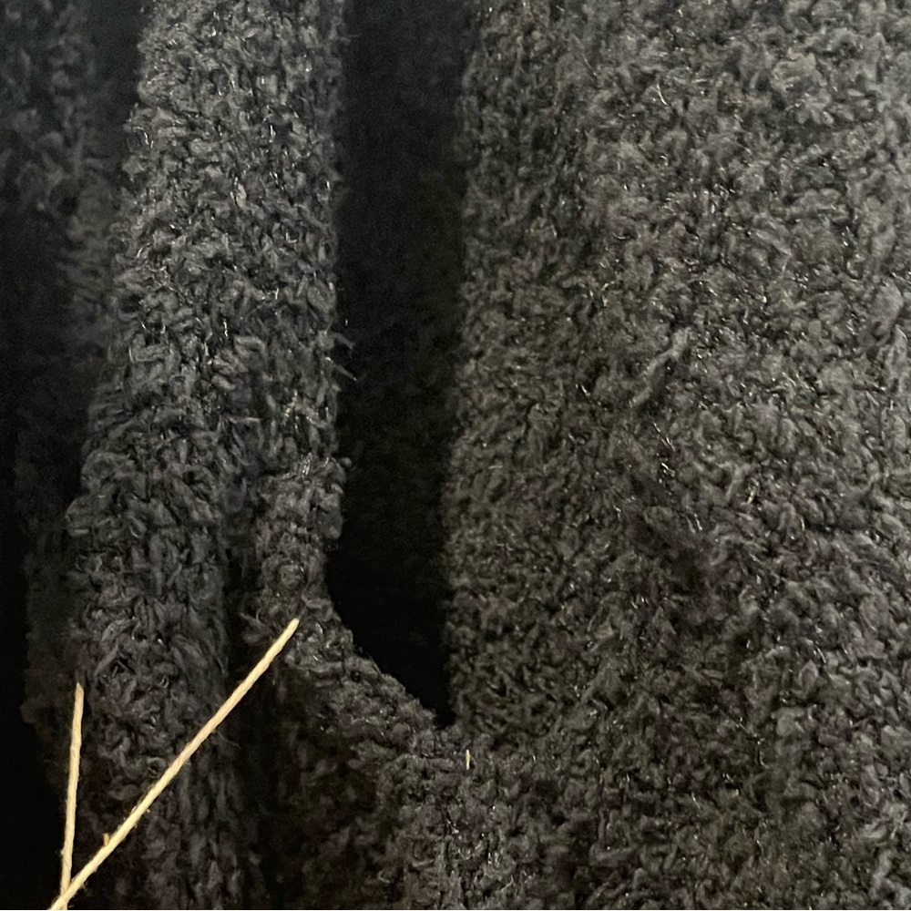 Skims Cozy Knit Tank Onyx Black, NWT - Picture 3 of 3